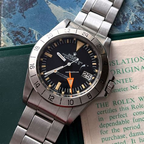 rolex explorer ii 1655 for sale|rolex explorer ii size chart.